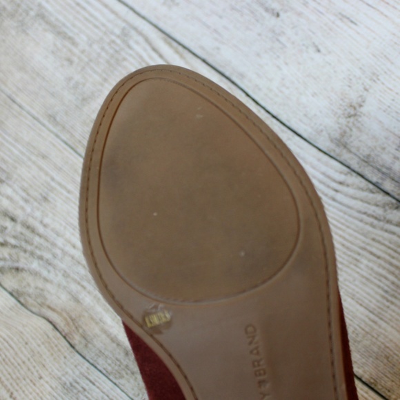 NEW Lucky Fimberly Booties in Sable Rust Suede 7 - Picture 5 of 6